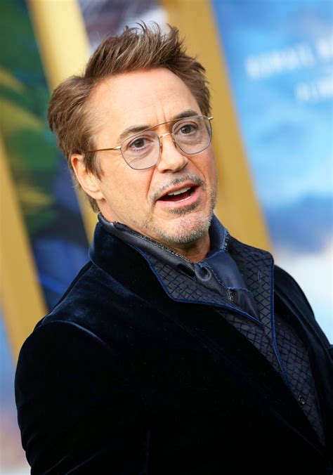 Robert Downey Jr Looks Unrecognizable With Full Head Of White Hair