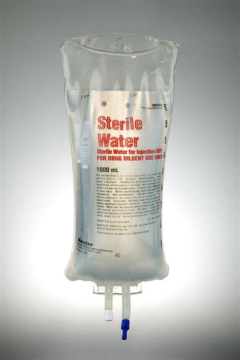 Baxter Sterile Water For Injection Medline