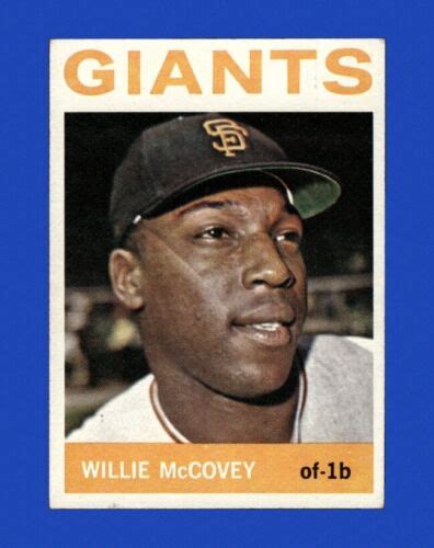 1964 Topps Set Break 350 Willie McCovey EX EXMINT GMCARDS EBay