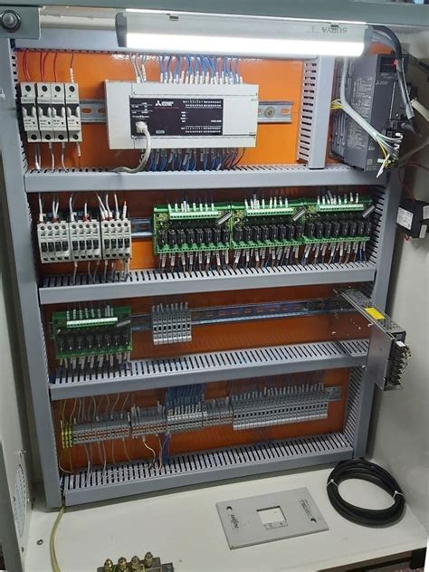 Plc Control Panel Operating Voltage 380 V Degree Of Protection IP55