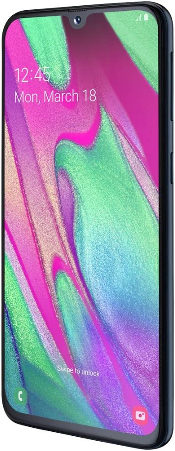 Смартфон Samsung Galaxy A40 4/64Gb Black: купить по цене 990 рублей в ...