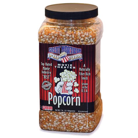 Great Northern Popcorn Premium Yellow Gourmet Popcorn 7 Pound Jug