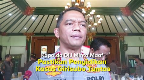 Kapolda DIJ Minta Maaf Pastikan Penyidikan Kasus Girisubo Tuntas YouTube