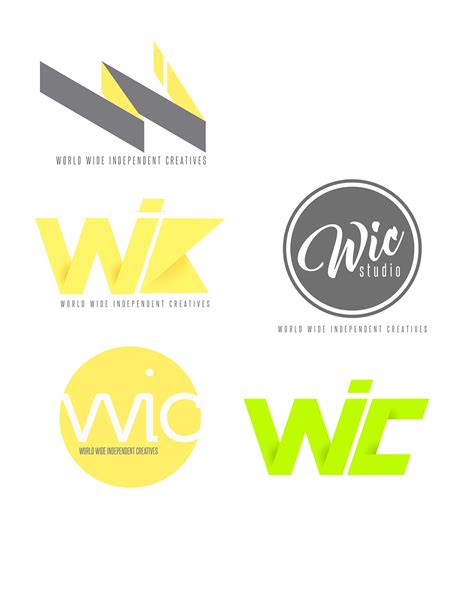 Wic Logo New Brand Behance