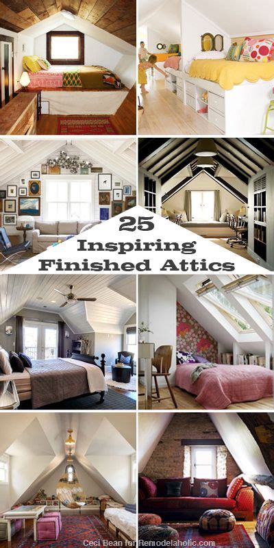 Remodelaholic 25 Inspiring Finished Attics Finished Attic Attic