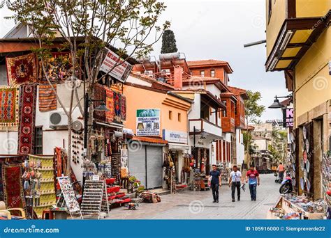 Old Town of Antalya, Turkey Editorial Image - Image of culture, ancient ...