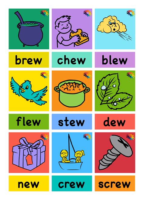 Long Vowel Resources - 'EW' — Dyslexic Logic