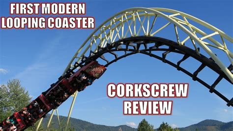 Corkscrew Review Silverwood Arrow Looping Coaster First Modern