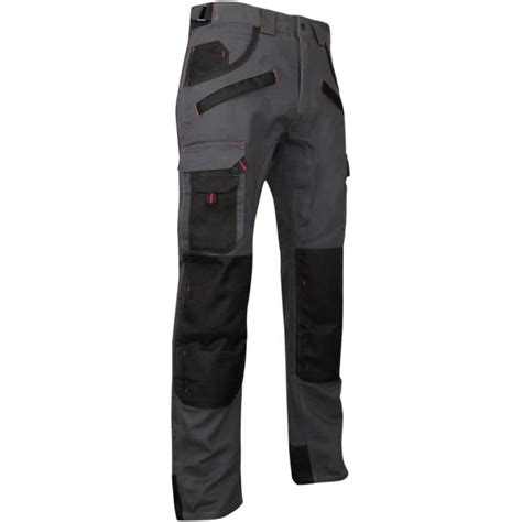 Pantalon De Travail Genouill Res Argile Lma Costes Verts