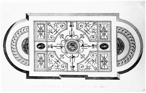 Plate 90 No 20 Soho Square Designs For Ceilings Of South Drawing