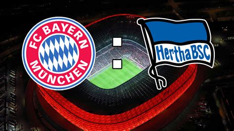 Fc Bayern M Nchen Gegen Hertha Bsc Bundesliga Im Live Ticker