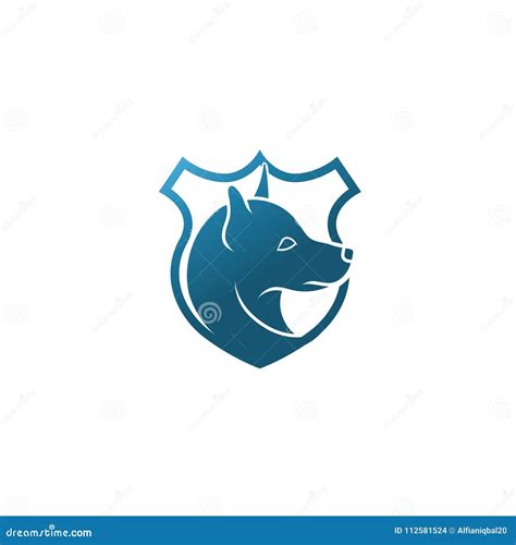 Dog Logo Vector Icon. K9 Police Dog Logo Icon Vector. K9 Academy Logo ...