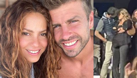 Adiós Shakira Gerard Piqué fue captado con su nueva novia En El Radar