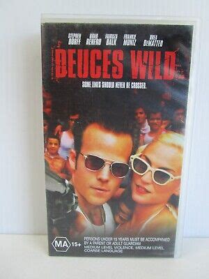 DEUCES WILD, STEPHEN Dorff, VHS Tape, Vintage Video, Movie, MA15+ 2002 ...