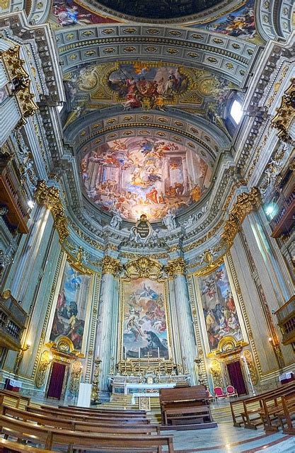 The High Altar Sant Ignazio Rome Church Architecture Cathedral