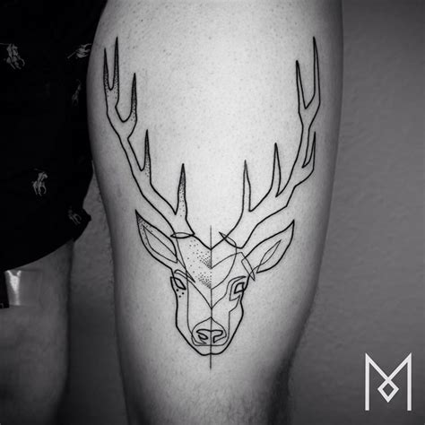 One Line Tattoos By Mo Ganji (18 Photos) » TwistedSifter