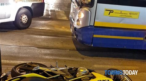 Incidente Linea Torino Autobus Contro Moto Gioved Marzo