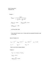 HW12 Solution EE321 Spring 2012 Homework 12 Problem 1 500 E Xphasor