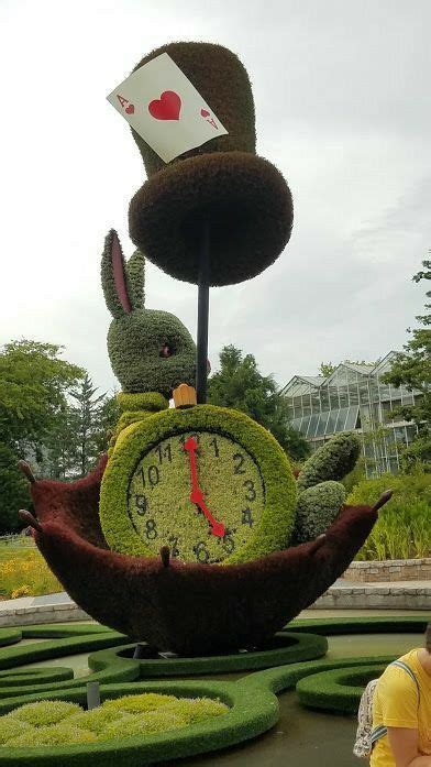 Pin By Judy Shoup On Art Of Topiary Alice In Wonderland Garden