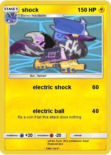 Pokémon Shock 231 231 Electric Shock My Pokemon Card