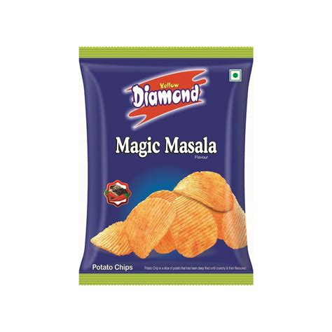 Yellow Diamond Magic Masala Potato Chips Price Buy Online At Best