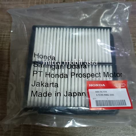 Filter Udara Jazz Rs Mobilio City Freed Brio Rb Z Ori Lazada