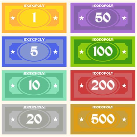 Free Printable Monopoly Money Printable