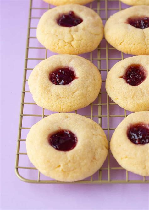 Perfect Jam Drops Thumbprint Cookies Sweetest Menu