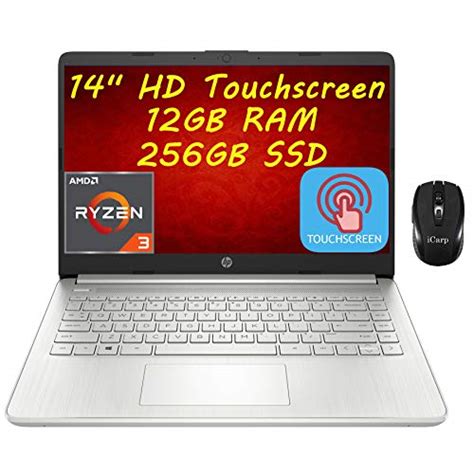 Flagship 2021 Hp 14 Laptop Computer 14 Hd Touchscreen Display Amd Ryzen 3 3250u Beats I7