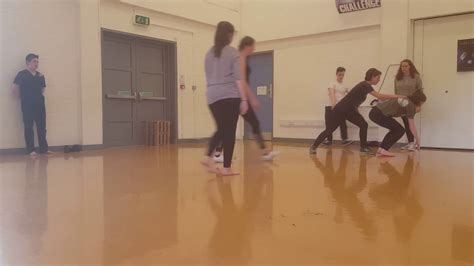 Frantic Assembly Workshop 2017 Devised Piece 1 Youtube