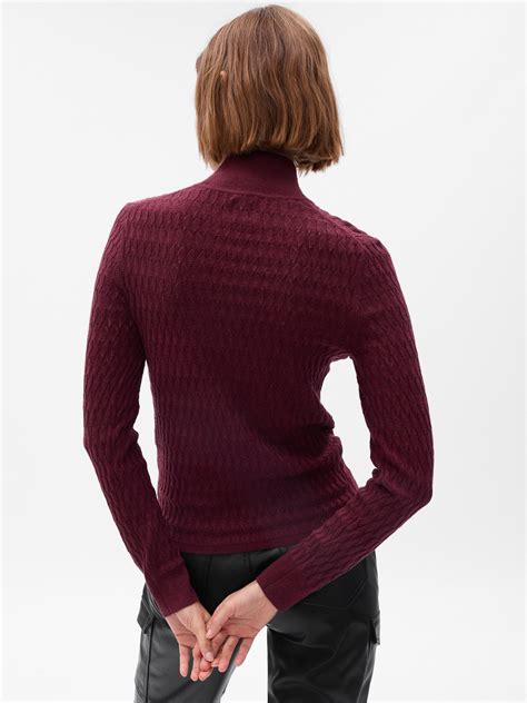 Pointelle Turtleneck Sweater Gap