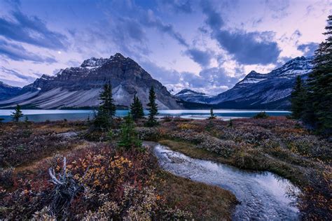 Wallpaper Landscape Lake Nature Reflection Snow River National