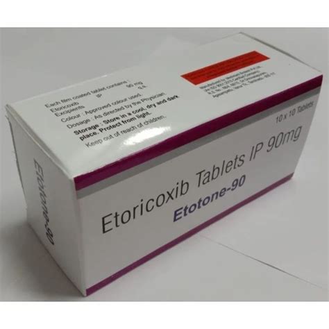 90mg Etoricoxib Tablets IP At Rs 850 Box Villupuram ID 2852532823562