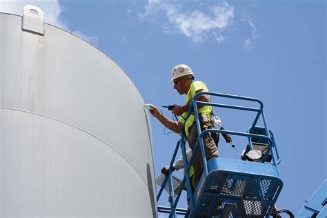 Storage Tank Inspections FRP Plastic Steel Michigan TSP