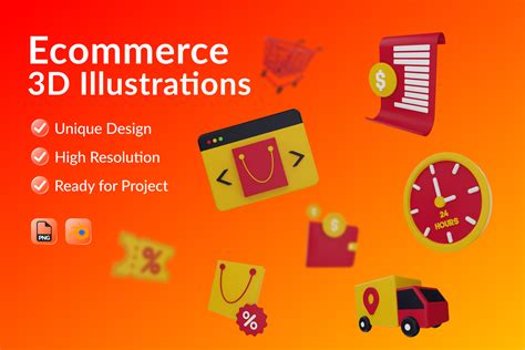 Premium Ecommerce 3d Illustration Pack From E Commerce And Shopping 3d