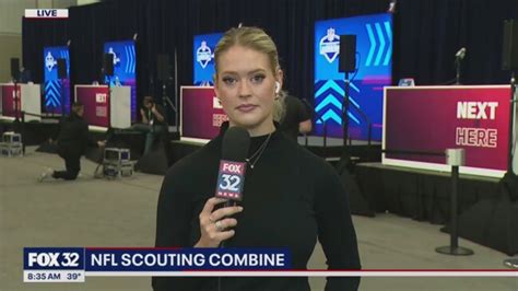 Nfl Combine Fox 32’s Cassie Carlson Recaps The Week And What We Learned About The Bears And