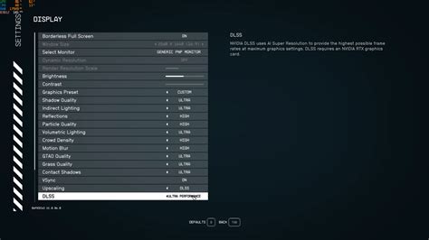 A Performance Review Of Starfields Dlss Patch