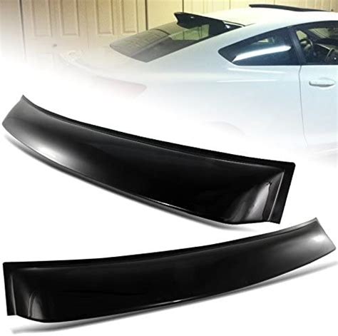 Amazon HK5 Black ABS Plastic Rear Window Roof Spoiler Wing