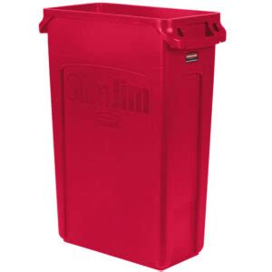 Rubbermaid Contenedor Slim Jim Con Capacidad Para Galones