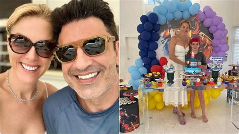 Edu Guedes celebra aniversário de enteado e elogia Ana Hickmann Você