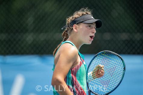 Sally M Clarke Teodora Kostovic Of Serbia In Action During The Girls