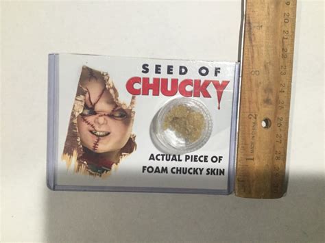 Seed Of Chucky Movie Prop Chucky Puppet Foam Piece Screen Used