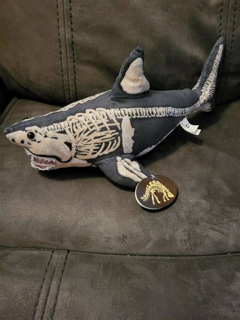 Skelesaurs Megalodon Shark 16" Plush (Wildlife Artists, 2015) (NWT ...