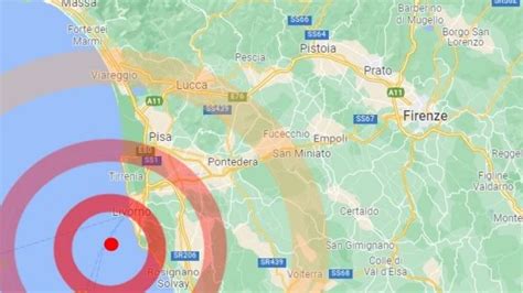 Ultimaedizione Eu Terremoto A Livorno Di Magnitudo