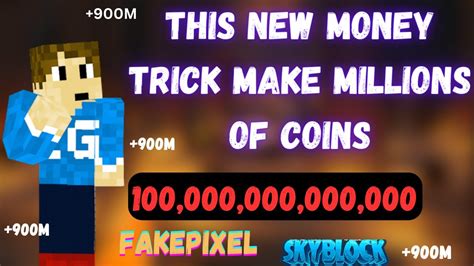 These New Money Trick Make Millions Of Coins In Fakepixel Skyblock