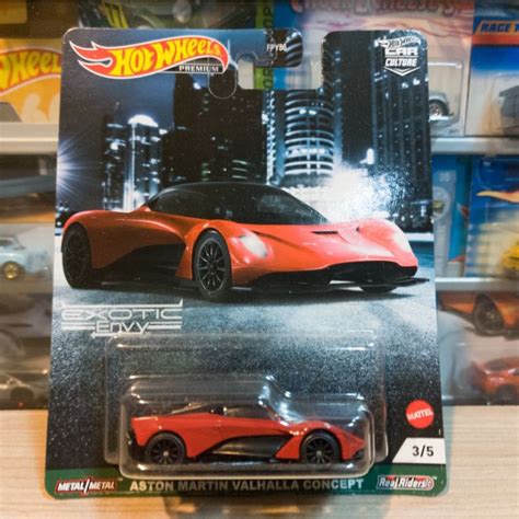 Jual HOT WHEELS ASTON MARTIN VALHALLA CONCEPT EXOTIC ENVY PREMIUM