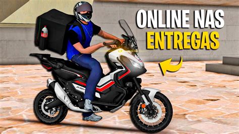 ONLINE NAS ENTREGAS DE X ADV 750 SEM TRASEIRA GTA SAN ANDREAS YouTube