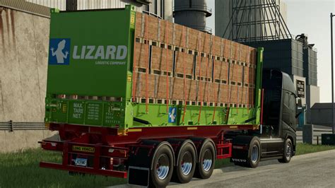 FS22 Flat Rack Containers v 1 0 containers Mod für Farming Simulator 22