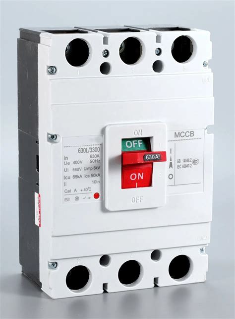 3 Pole 630A Circuit Breaker Low Voltage Switchgear MCCB 1000A MCCB