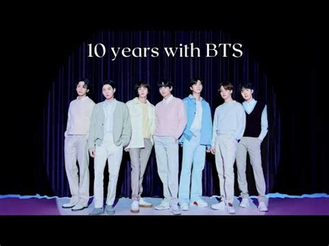 10 Years With BTS We Are Bulletproof The Eternal FMV YouTube